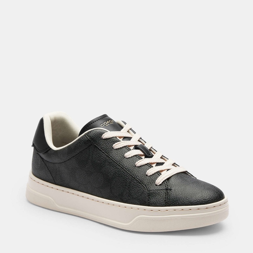 Women’s Coach sneakers 7.5 like new. Worn once - Picture 3 of 8